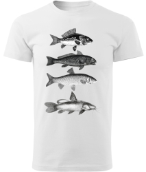 Rybrske triko 4 ryby