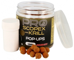 Plvajci Boilies STARBAITS Probiotic Scopex&Krill POP-UP