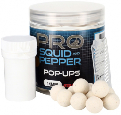 Plvajci Boilies STARBAITS Probiotic Squid & Pepper POP-UP