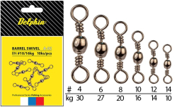 Obratlk Barrel Swivel Delphin A-02/ 10ks