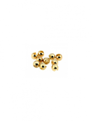 Volfrmov guliky Dohiku Tungsten Beads Slotted Gold 10ks